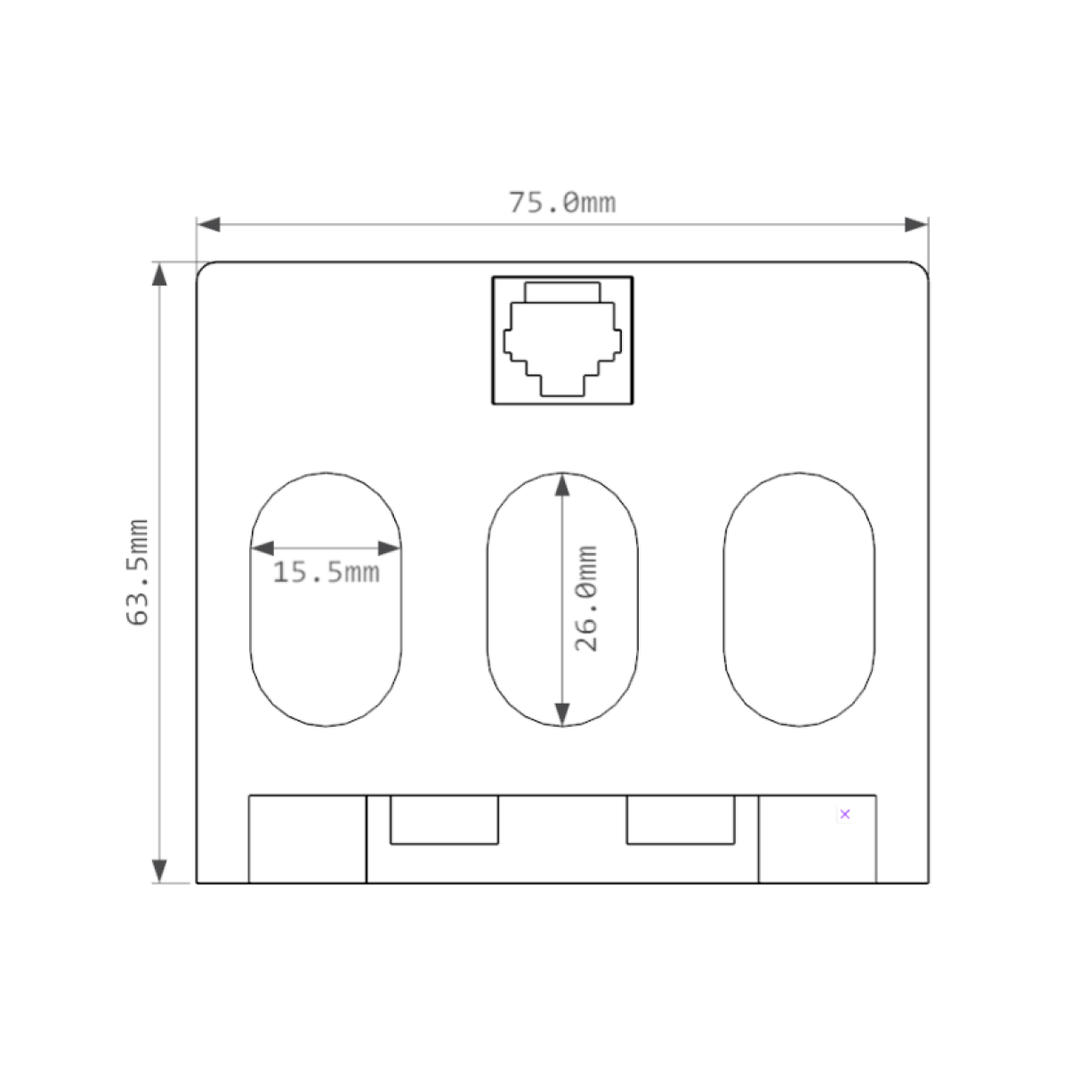 TRONN-SCT-3P75F-50A 규격사진
